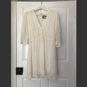 EUC Reformation Cream White Mini Dress Size 6